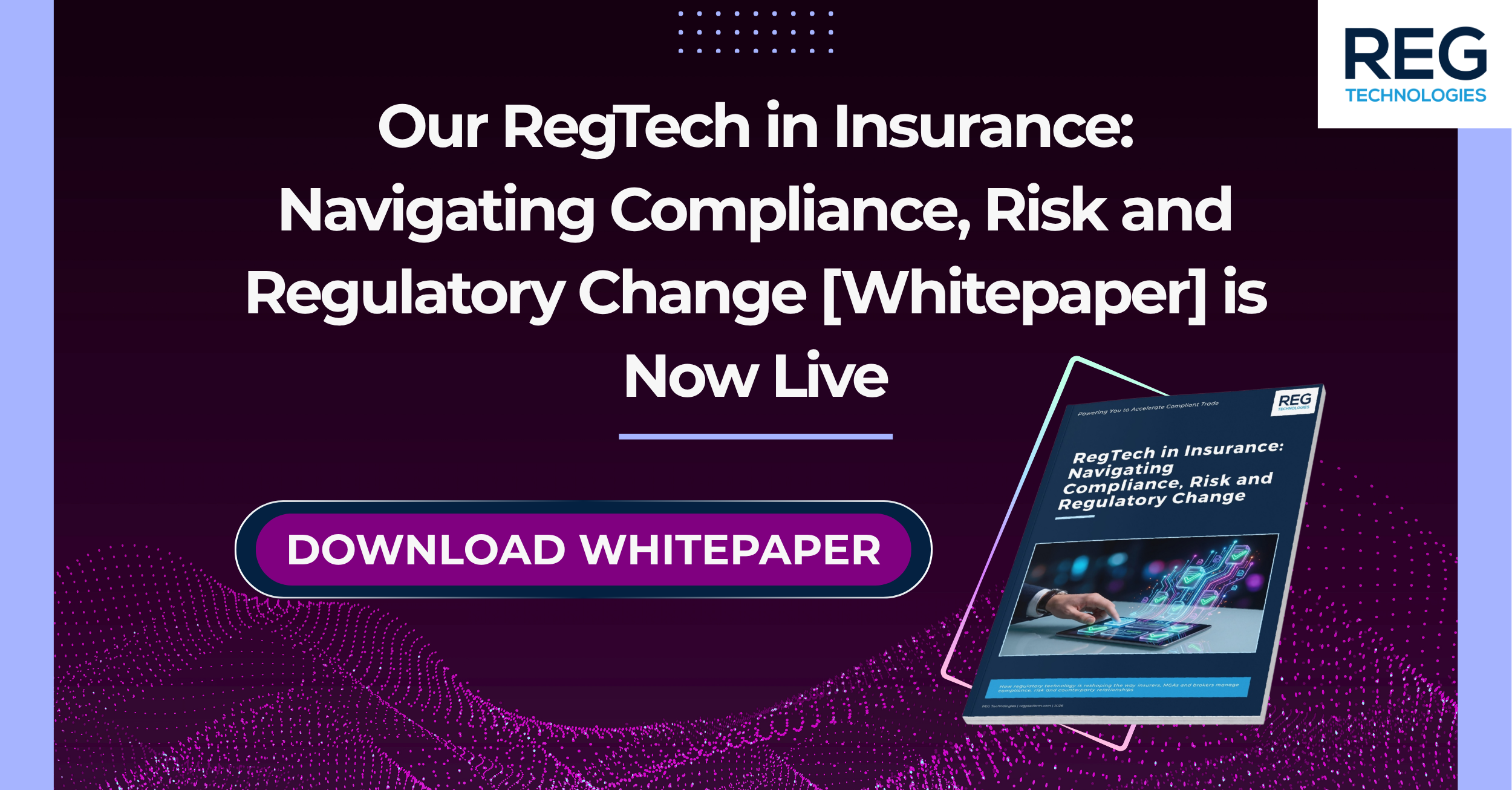 RegTech in Insurance Whitepaper Pop Up
