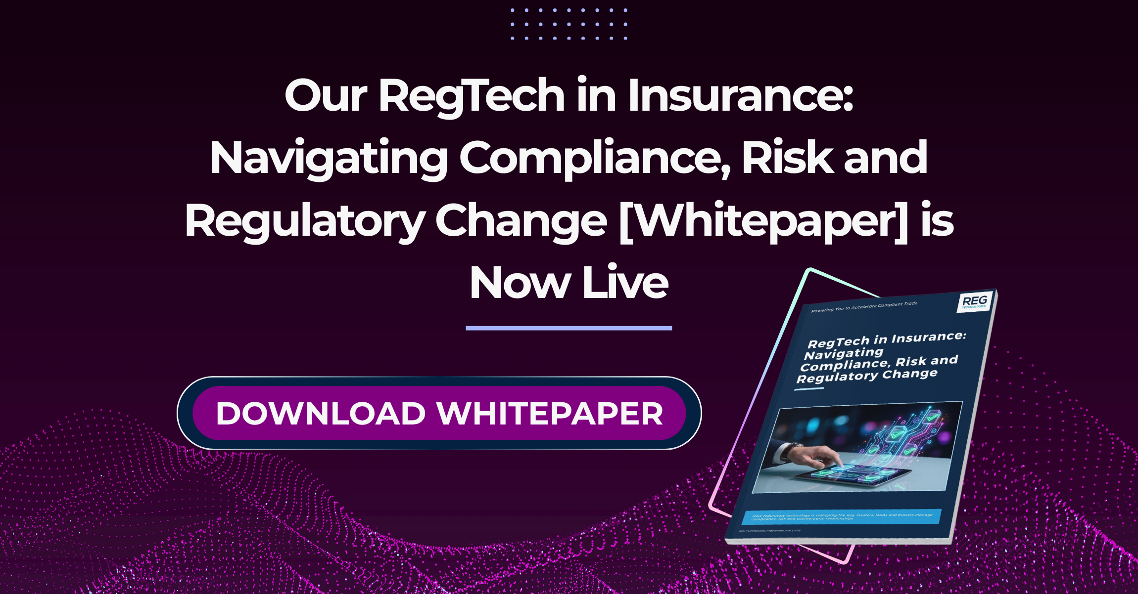 RegTech in Insurance Whitepaper Pop Up